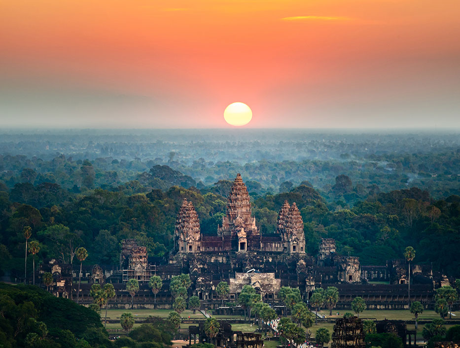 39-626-Aerial-view-of-Angkor-Wat-at-sunrise